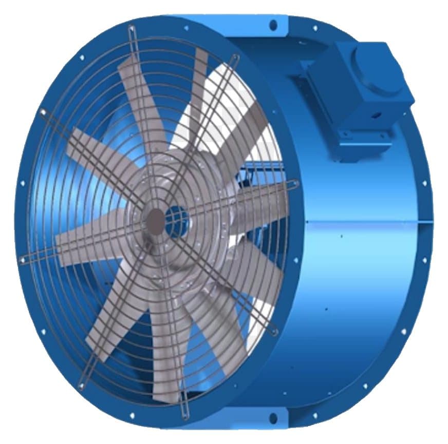 Cased Axial Fan